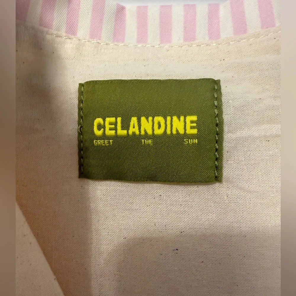 NWT Anthropologie x Celandine Graphic Canvas Tote- Retail: $68 - Picture 5 of 5